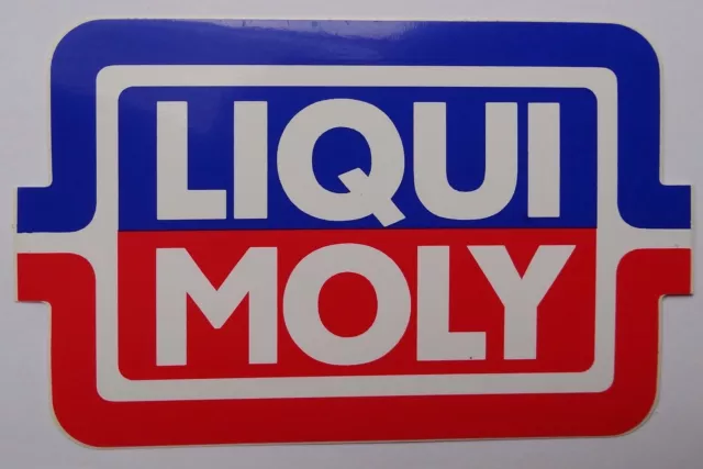 Promotional Stickers Liqui Moly Logo Additive Petrol Station Motorsport Sponsor