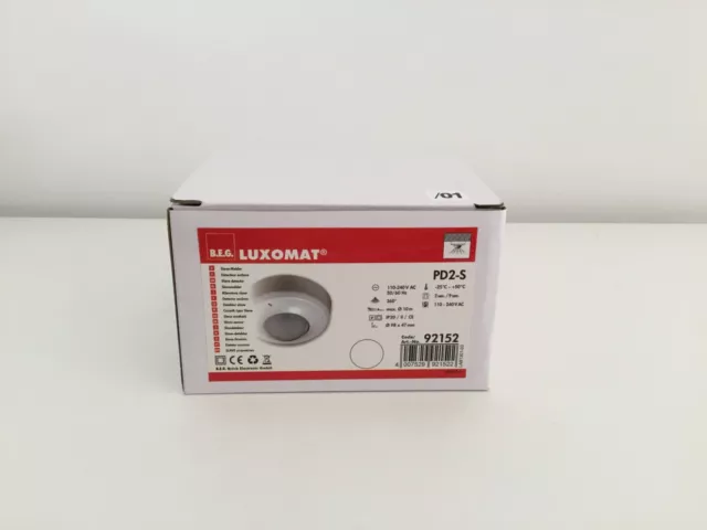 BEG Luxomat 92152 * PD2-S-AP détecteur de mouvement 360DEG esclave en saillie