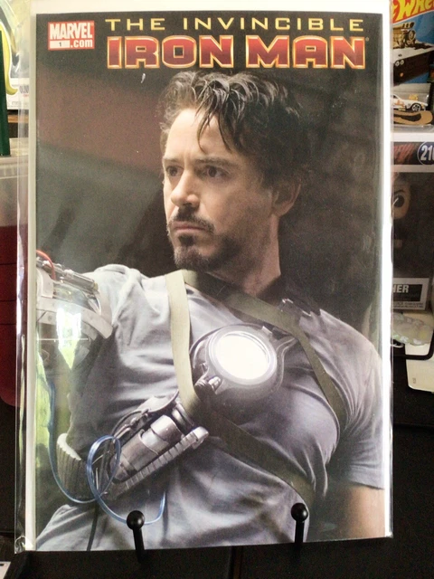 Invincible Iron Man (2008) #1 - Movie Wraparound Photo Variant - Marvel