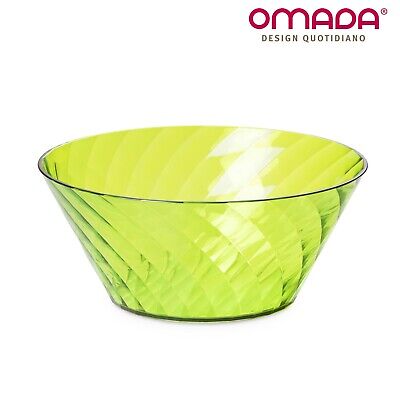 0,85 Lt Giganplast Insalatiera Ciotola Cristal plastica Trasparente 100% Made in Italy 