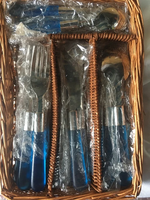 Couvert - Set Couverts Bébé Acier Inoxydable Manches Plastique À Partir