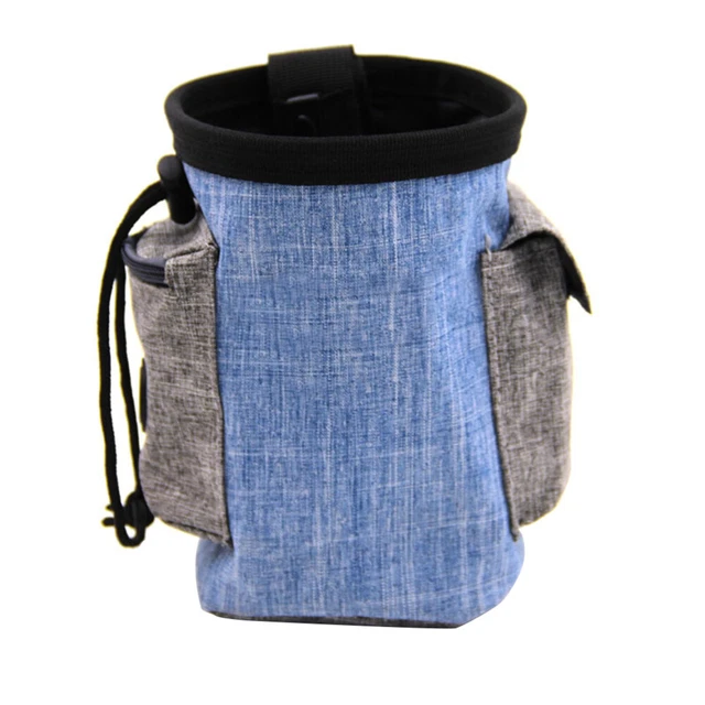 Bolsa para golosinas para perros contenedor de almacenamiento para comida para perros mascotas