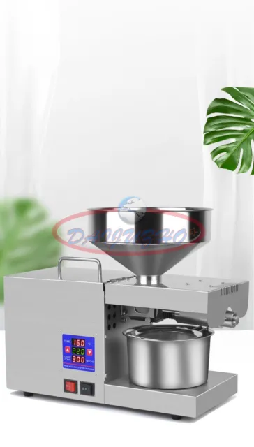 NEW 1PCS Corded Electric Oil Press Machine Automatic Extractor Large size