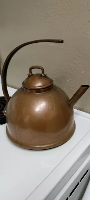 Mauviel France Copper Coffee/ Tea Pot/ Kettle. Vintage