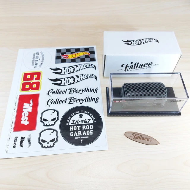 Hot Wheels Fatlace T1 VW Volkswagen Panel Bus Illest complete surf and sticker