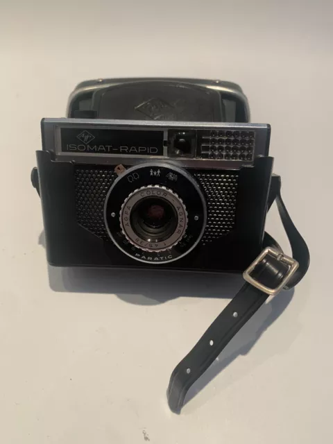 Agfa Isomat-Rapid Camera Not Tested w/ ATTACHED case and strap