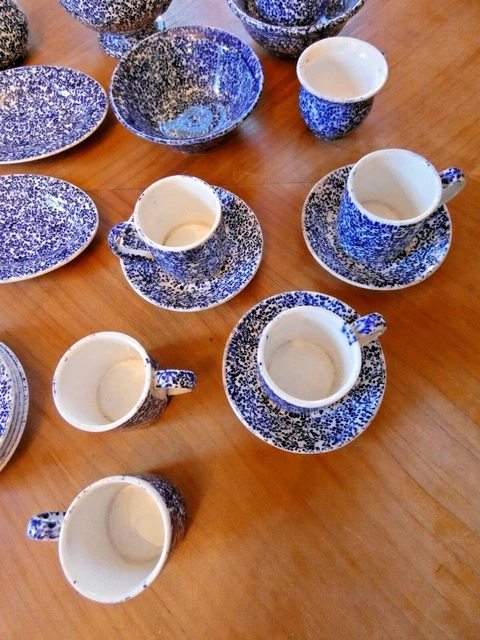 Ancienne Dinette Faience Porcelaine Enfant Poupee Collection Fleuries 184474119946