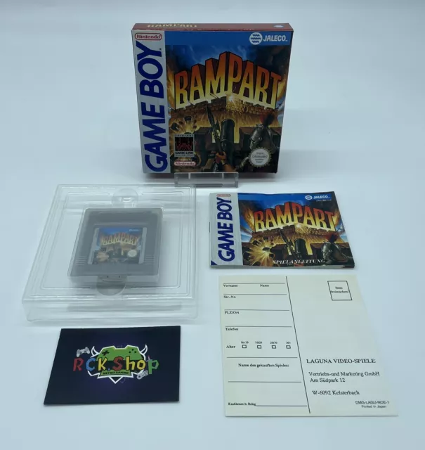 Nintendo Gameboy Classic - Spiel - RAMPART - OVP - Sammlerzustand