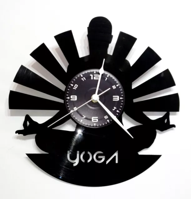 OROLOGIO DA PARETE FATTO A MANO - Cosmologia Cabala Namaste Fitness Yoga