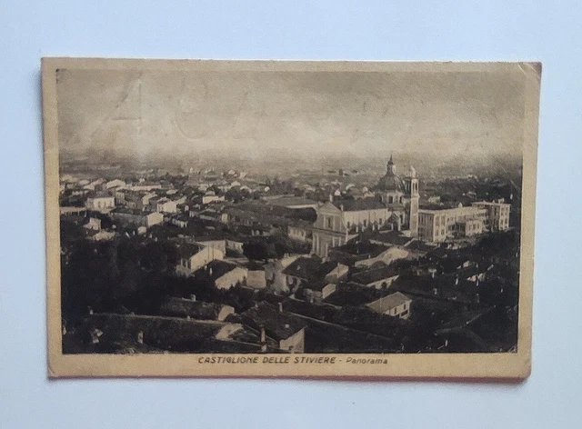 8326  Castiglione Delle Stiviere  Panorama  Viaggiata 1938