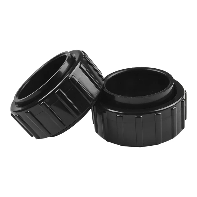 Salt Cell 2 Union Replacement Kit for Only Hayward & Goldline Chlorine Generators - Durable PVC GLX-Cell-Union Connector for Pool Pump Spa Connections - Includes Unions, Nuts and O-Rings - 2