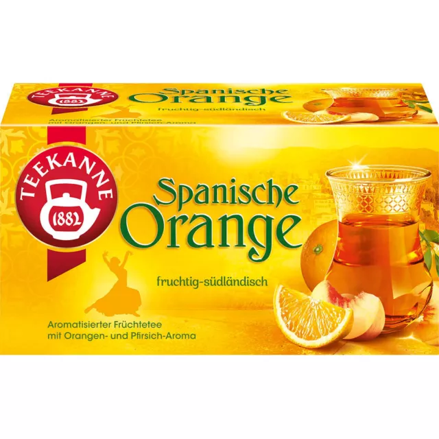 TEEKANNE Spanische Orange Tee 20 Portionen