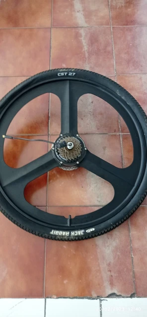 Ruota Posteriore 36v 250w Motore BRN Bici Elettrica Posteriore