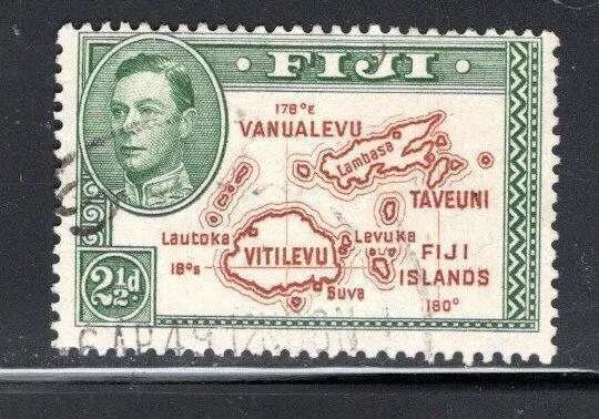British Fiji  Islands  Stamps  Used Lot 52Ad