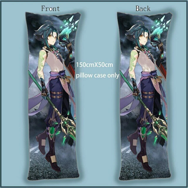 DAKIMAKURA ZHONGLI GENSHIN Impact Body Pillow Case Cover Anime Game NEW