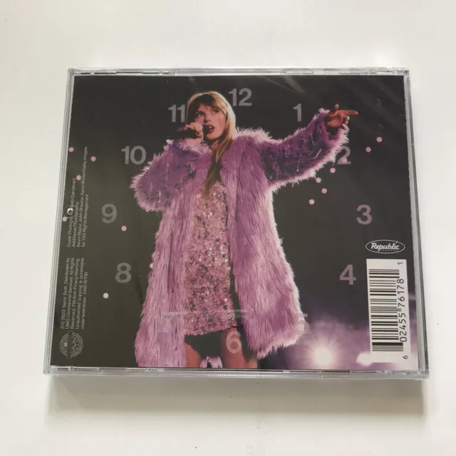 Taylor Swift  Midnights The Late Night Edition Album Music CD With Posters Box