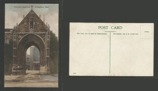 GB AK, Erpingham Tor, Norwich Cathedral, Norfolk, unpostiert
