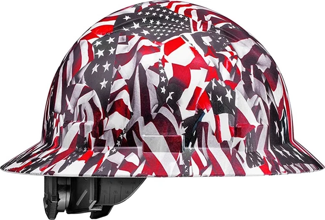 Full Brim Hard Hat, Construction Work OSHA Safety Hardhats