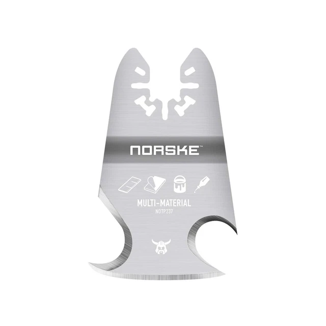 Norske Tools NOTP237 Oscillating Multi Tool Accessory Blade Universal Fit 3-i...
