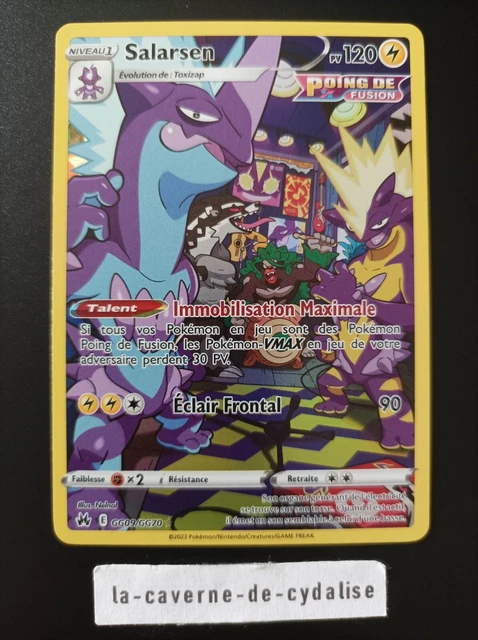 Carte Pokemon - Zénith Suprême - Salarsen GG09/GG70 - NEUF