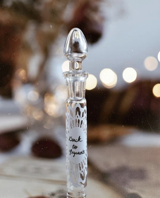 BN Harry Potter Beautiful Glass Memory / Recall Vial with Custom Sticker