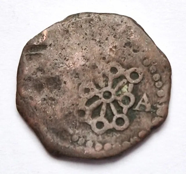 Pièce de monnaie 4 cornados Charles III Royaume de Navarre - Espagne