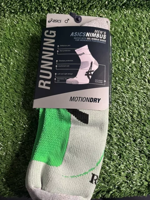 Men’s Asics Nimbus Running Socks Size 11.5-13