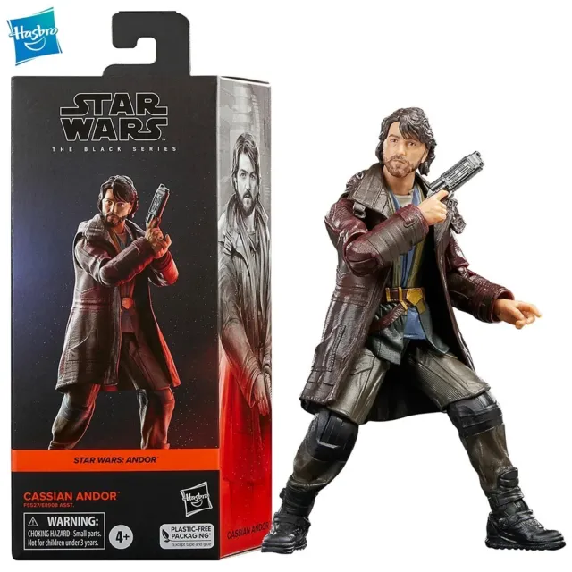 Star Wars Personaggio da Collezione Cassian Andor The Black Series Hasbro 15cm