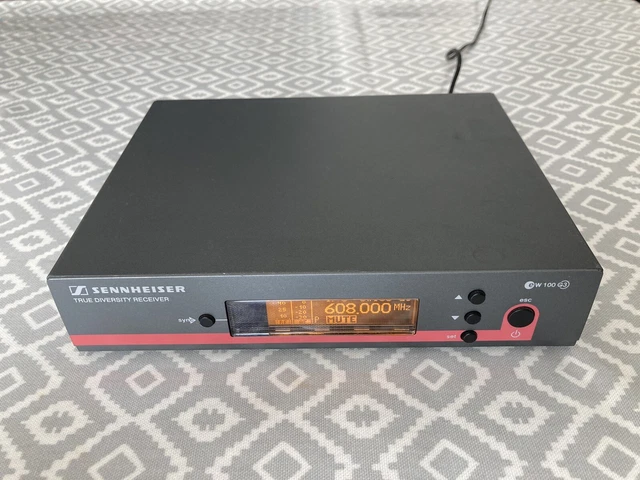 Sennheiser EW100 EM100 G3 GB Wireless Microphone Radio Receiver 606Mhz Ch38 3of5