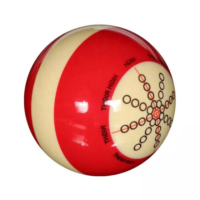 Billard Einzelkugel weiße Billardkugel Trainingskugel Spielball 52,4 mm Snooker 3