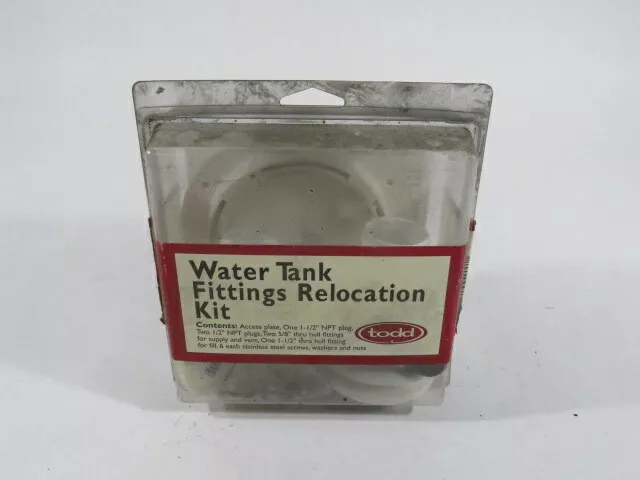 TODD 90-2218 Water Tank Fittings Relocation Kit ! NEW !