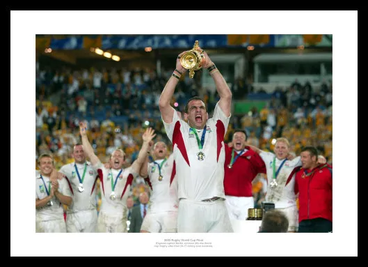 Martin Johnson England 2003 Rugby World Cup Final Photo Memorabilia (302)