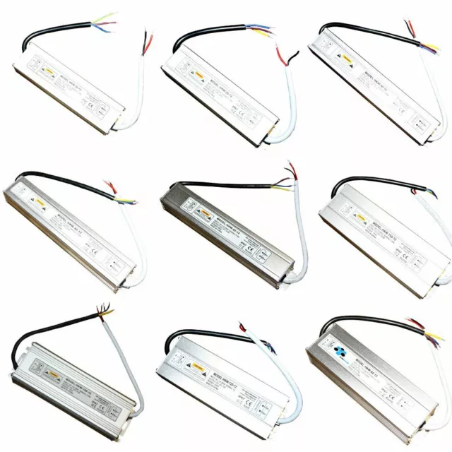 12V Dc LED Alimentation Bloc Alimentation Transformateur Étanche IP 67 Stripe