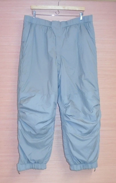 Army Primaloft L7 Gen III Extreme Cold Weather ECWCS Gray Pants X-Large X-Long