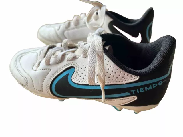 Nike Tiempo  Football Boots US Size 1Y Youth Kids Footy/Soccer Boots