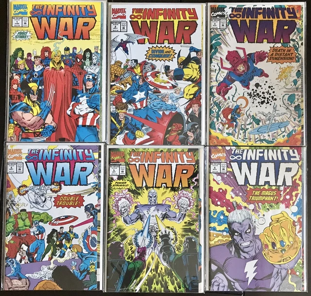 The Infinity War #1-6 (Marvel 1992) Thanos Warlock Magus