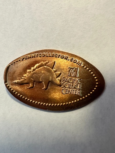 Pacific Science Center Elongated Smashed Penny Coin