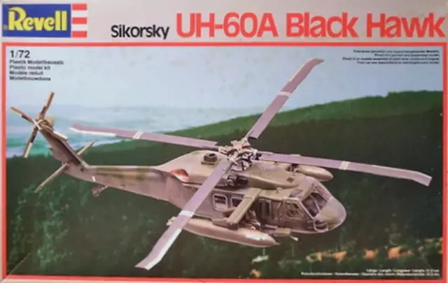 Revell Sikorsky UH-60A Black Hawk Bj.1986 4443 1/72