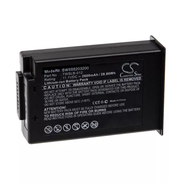 Batterie 2600mAh pour Edan IM12, IM20, TWSLB-012