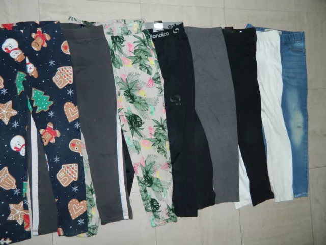 Pacchetto Leggings Abbigliamento Ragazza Età 5/6 Anni Slim Fit Buoni Usati