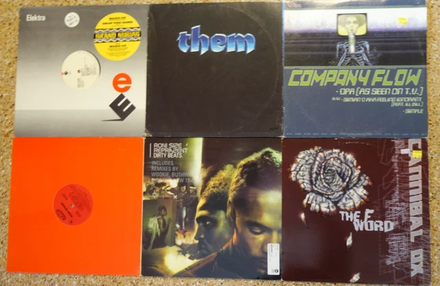 HIP HOP LPS Brand Nubian Nice & Smooth Vinyl Records Classic
