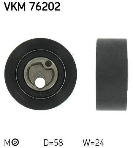 SKF Galet tendeur de courroie de distribution Poulie-tendeur VKM 76202 58mm 24mm