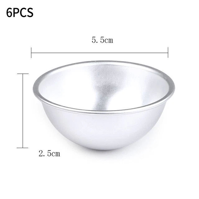 Kit De Moules Pour Bombes De Bain En Alliage D'aluminium - Formes Sphériques, Pétoncles, étoiles De Mer - DIY Et Bricolage Créatif
