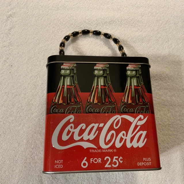 coca cola metal purse vintage