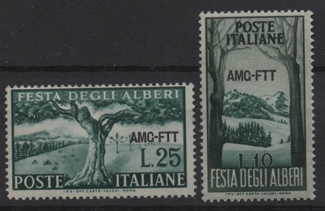 09. Italy Trieste Zone A AMG-FTT 1951 Mi#169/70 MNH