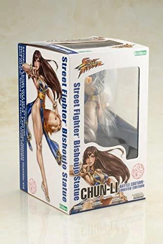 STREET FIGHTER BISHOUJO Chun-Li BATTLE COSTUME Figure Statue Kotobukiya