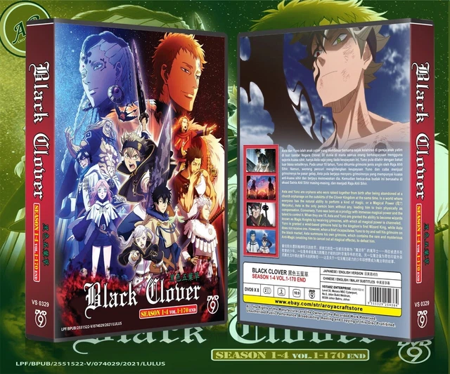 ENGLISH DUBBED BLACK Clover: Sword of the Wizard King DVD All Region Free  Ship $33.83 - PicClick AU