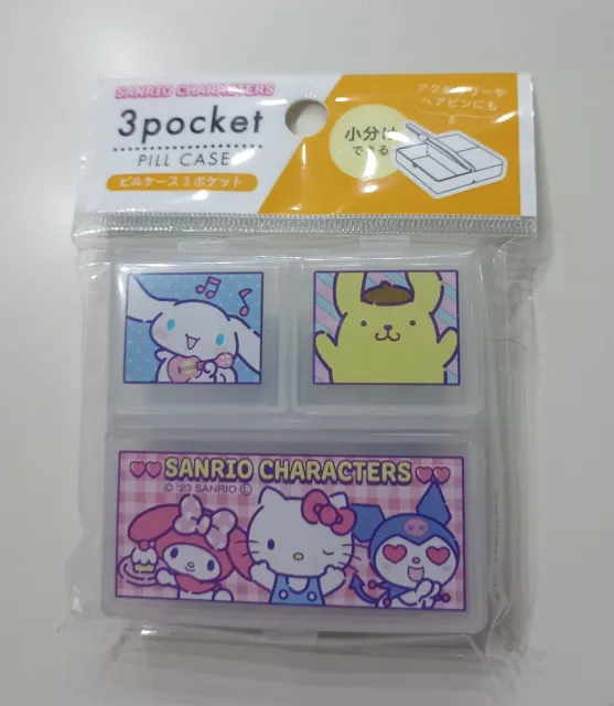 SANRIO Characters pill case Scatolina Porta Pillole Hello Kitty Original Japan