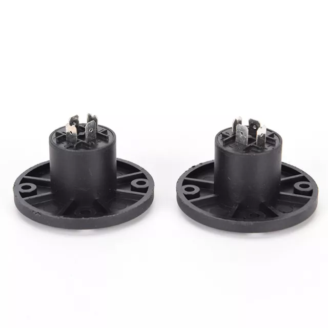 2Pack 4Pin Speakon compatible panel mountpole conductor speaker connector jac F1