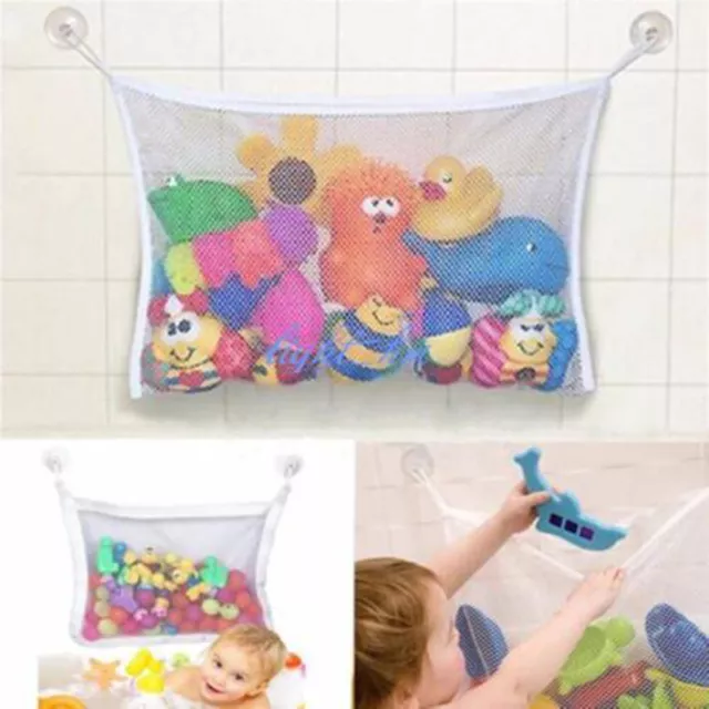 Mode baignoire bébé jouet maille filet sac de rangement organisateur support salle de bain